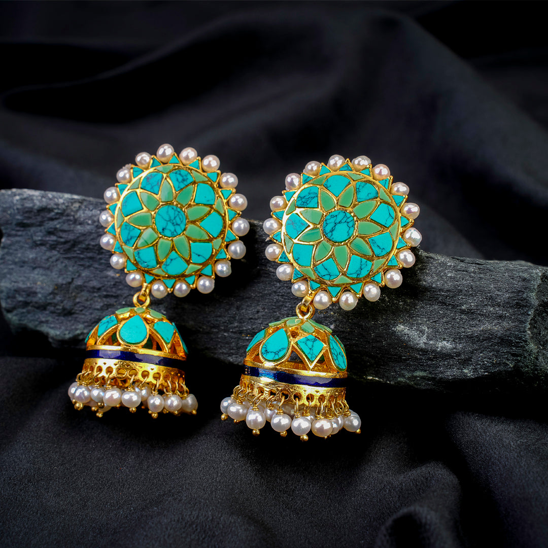 Peacock Jhumki
