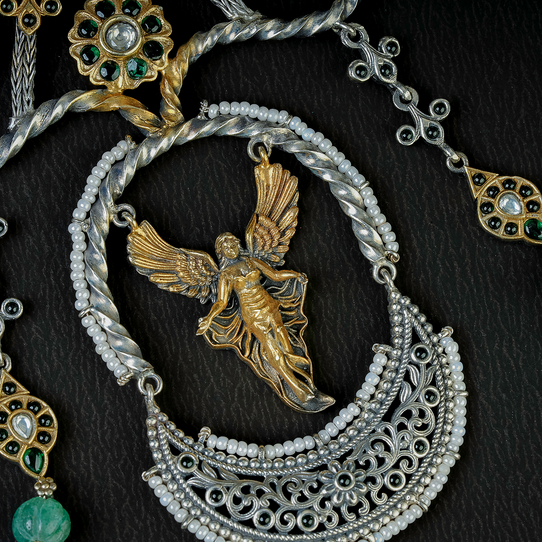 Regal Harmony Pendant Necklace