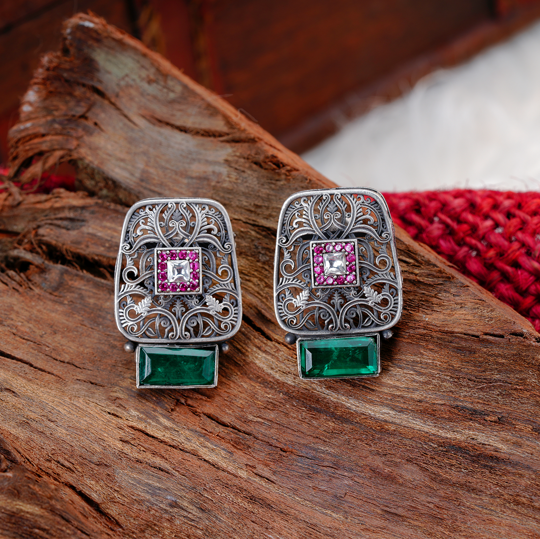 Royal Enclave Filigree Earrings