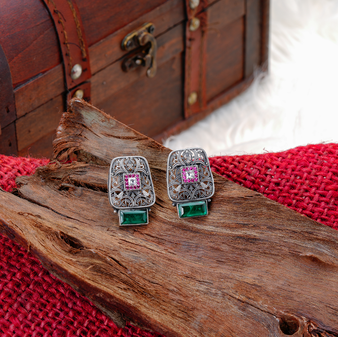 Royal Enclave Filigree Earrings