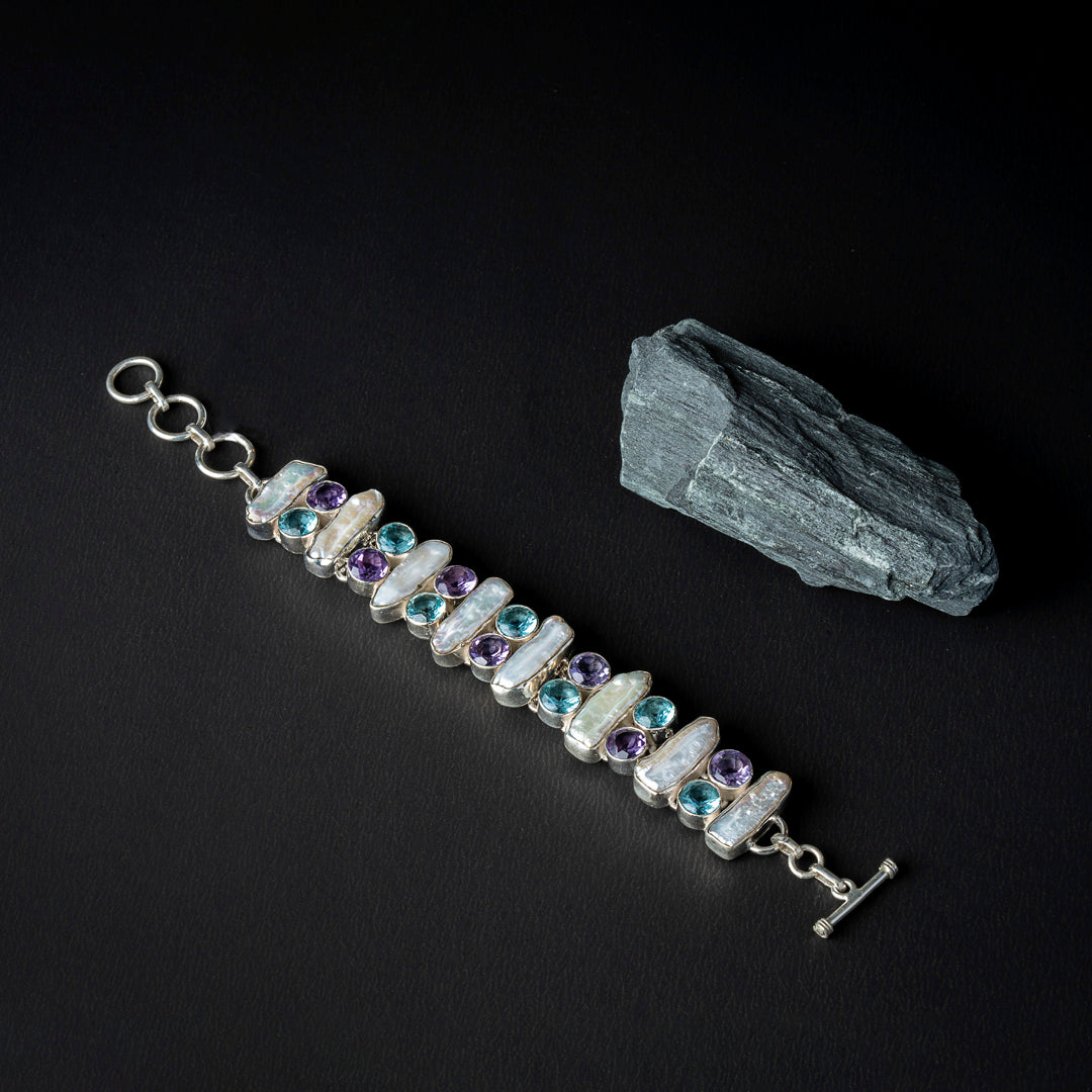 Natural Gemstone Bracelet