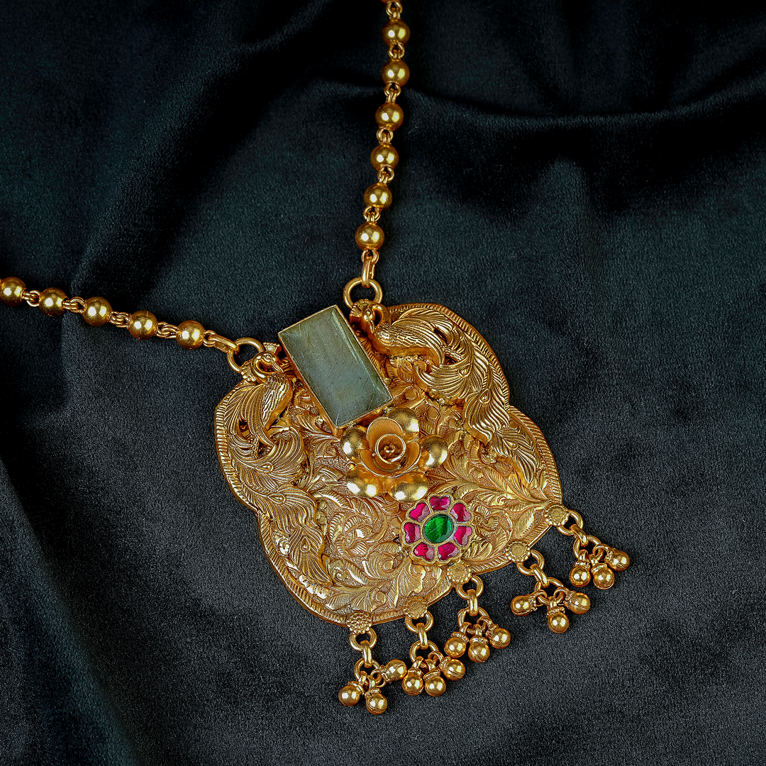 Royal Peacock Heritage Necklace