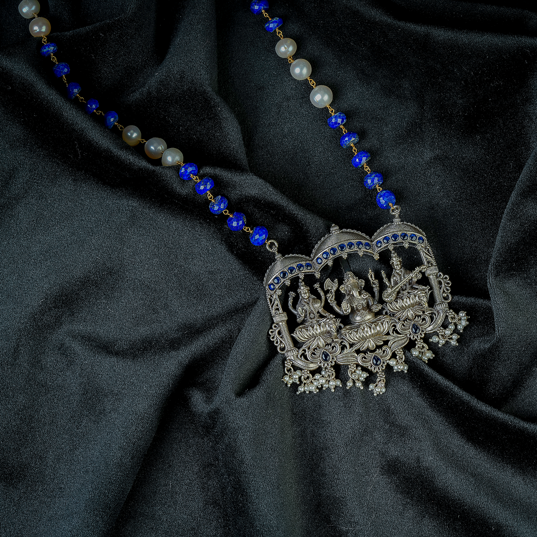 Divine Trio Temple Necklace